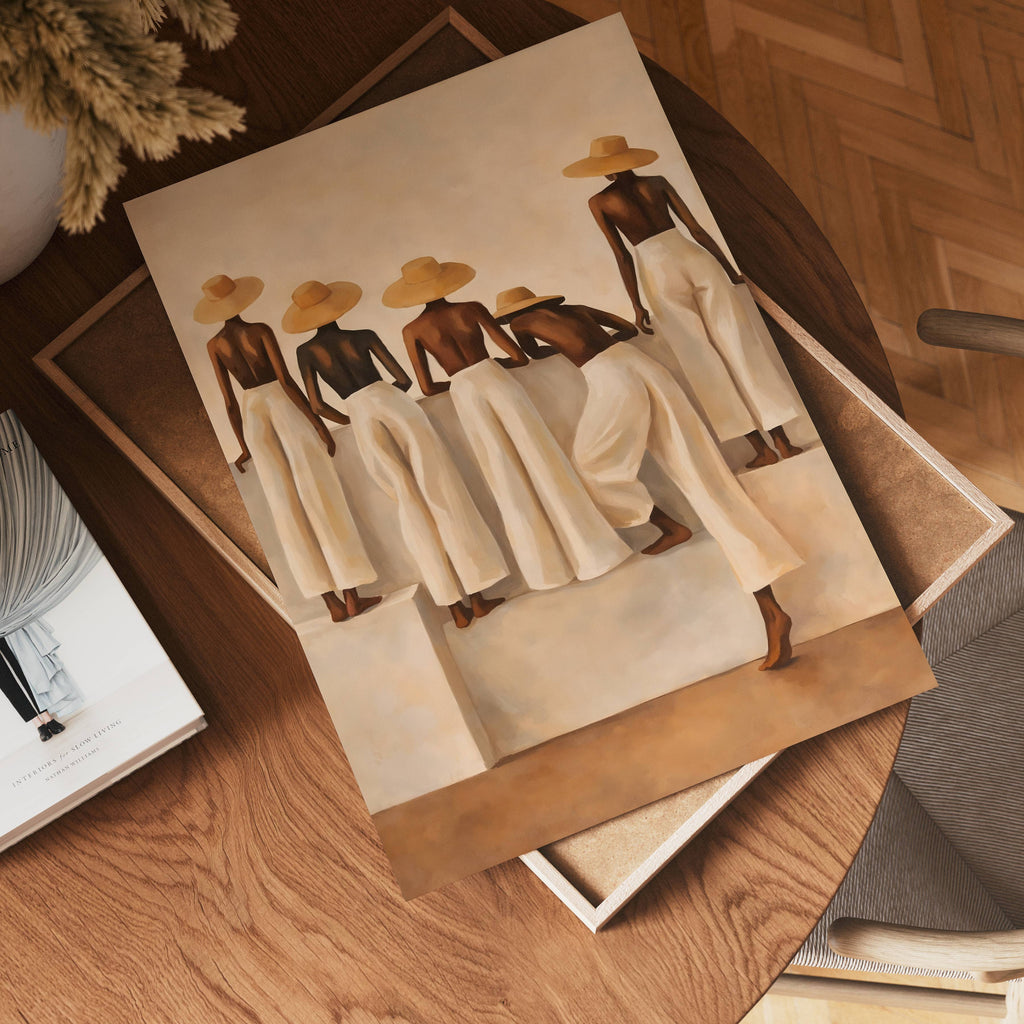 Sunlit Sisterhood Poster