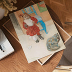 Carl Larsson Brita i Konfektyrburken 1984 Poster