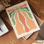 Organic Flow Shapes Poster