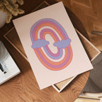 Pastel Rainbow Dream Poster