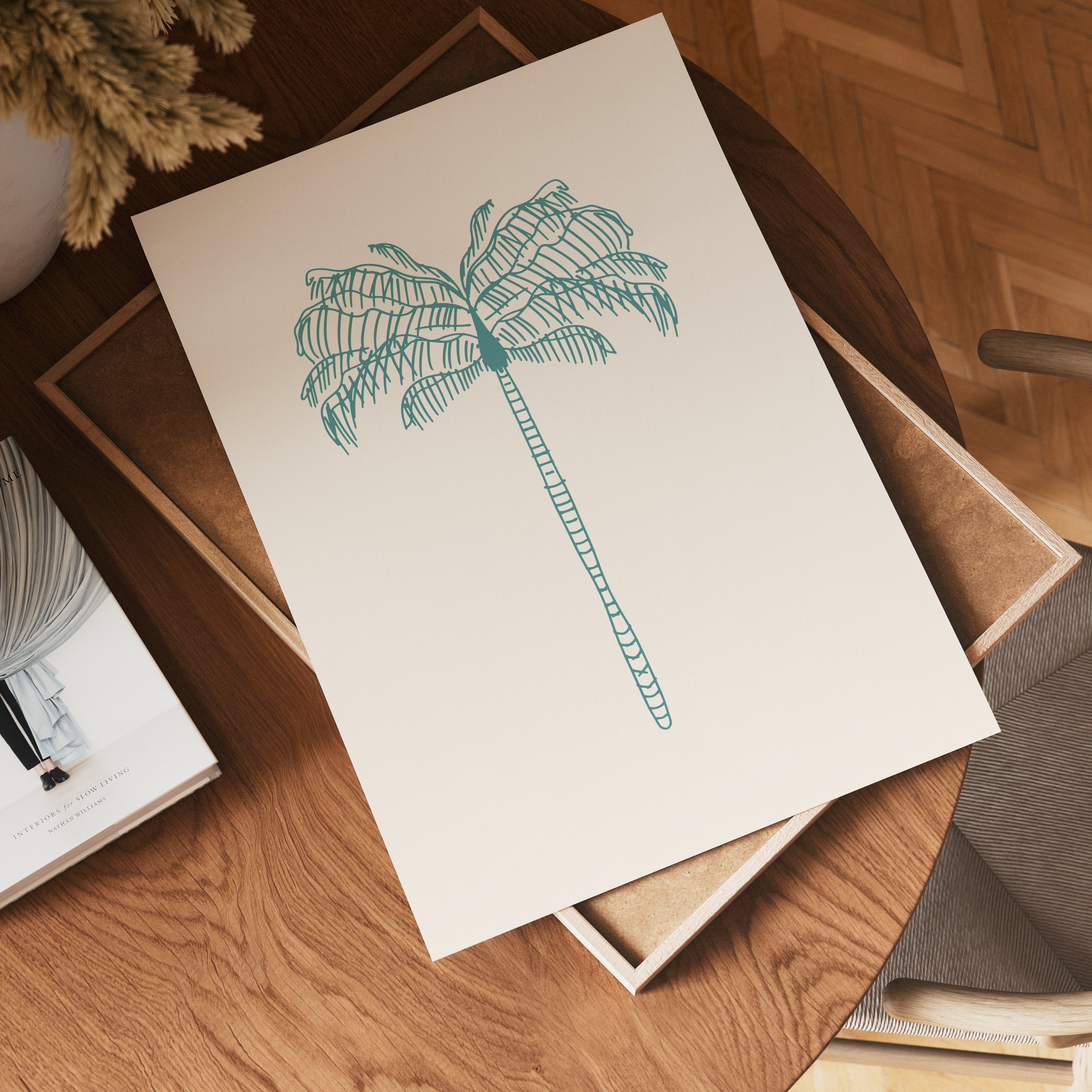 Palmtree Minimalism Poster