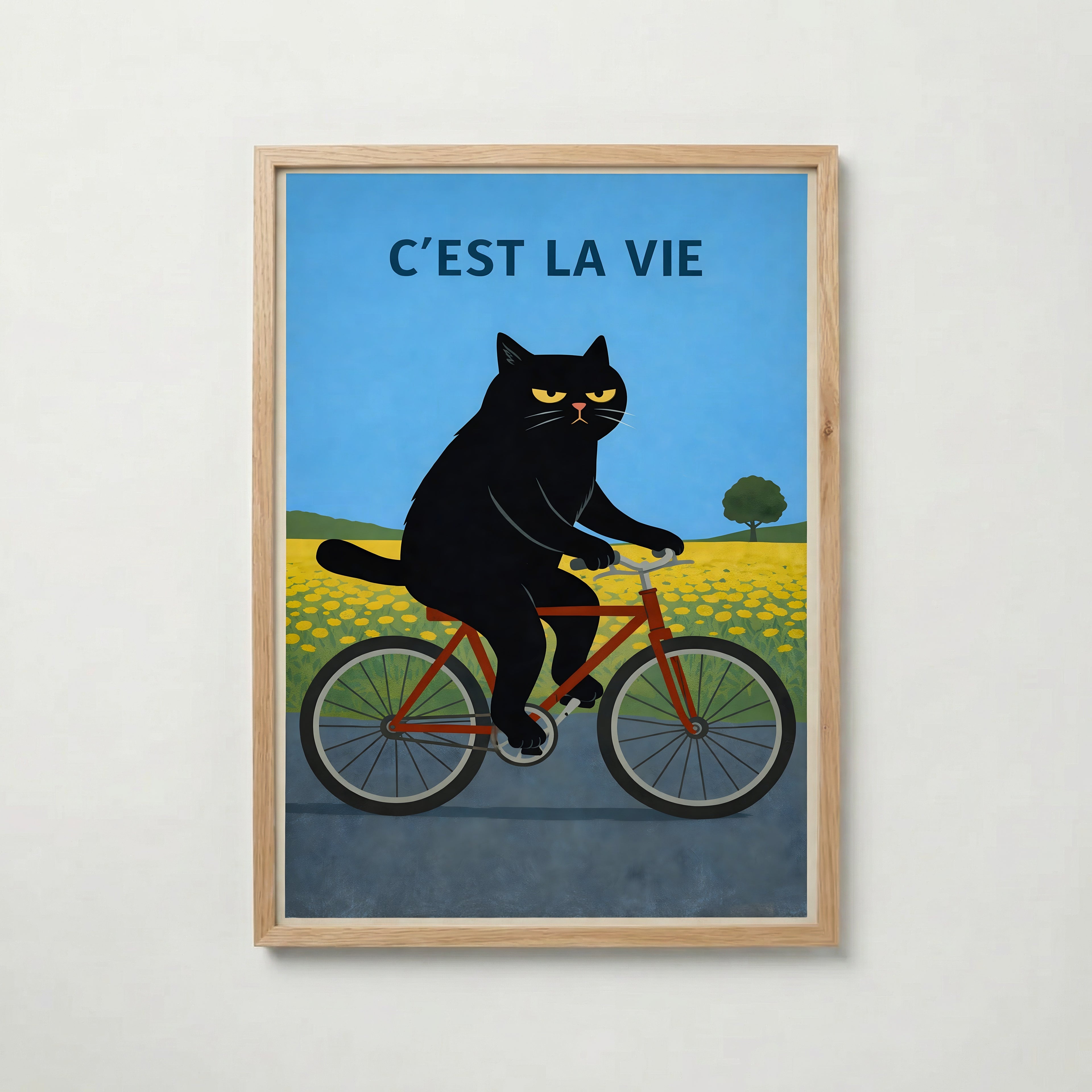 C’est La Vie Poster