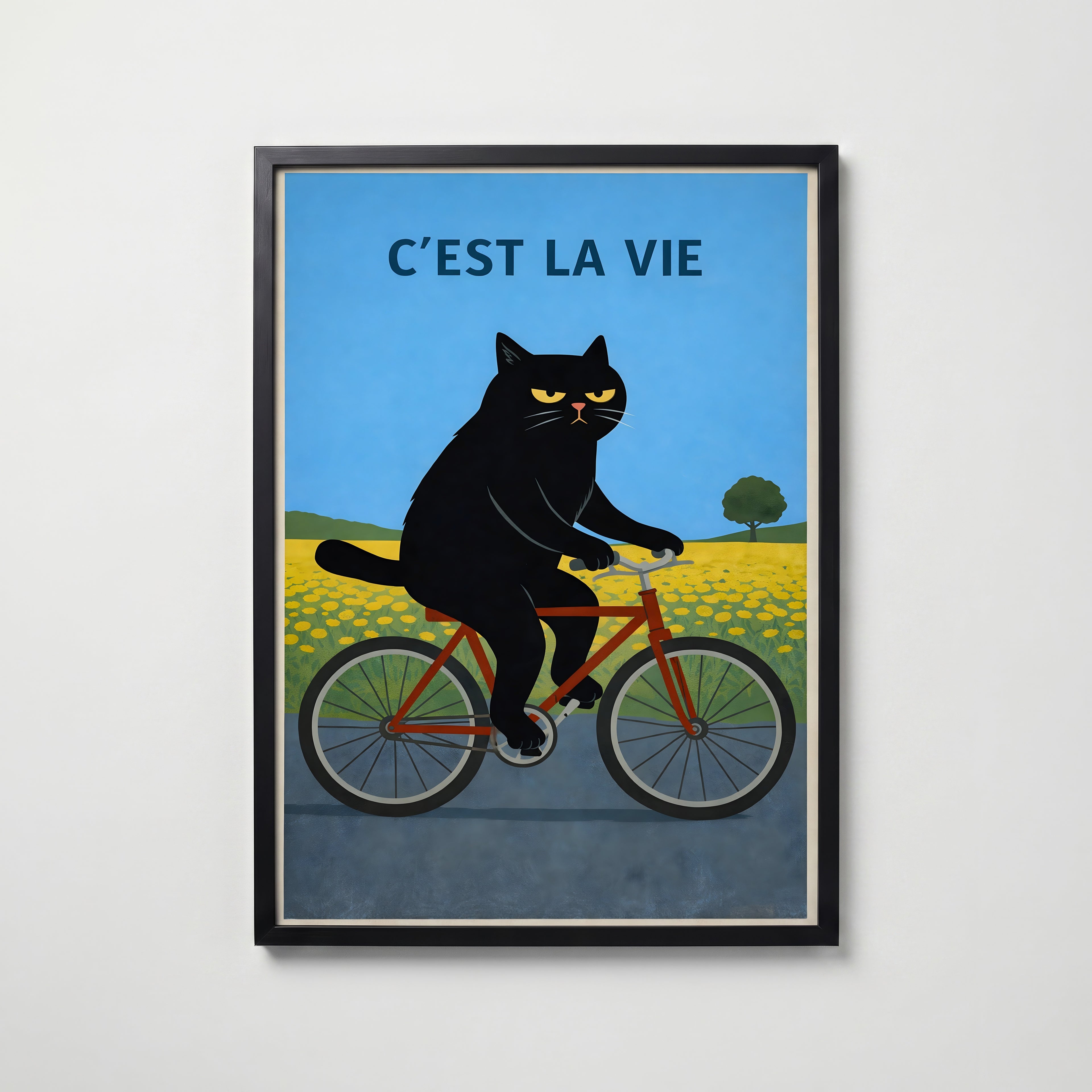 C’est La Vie Poster