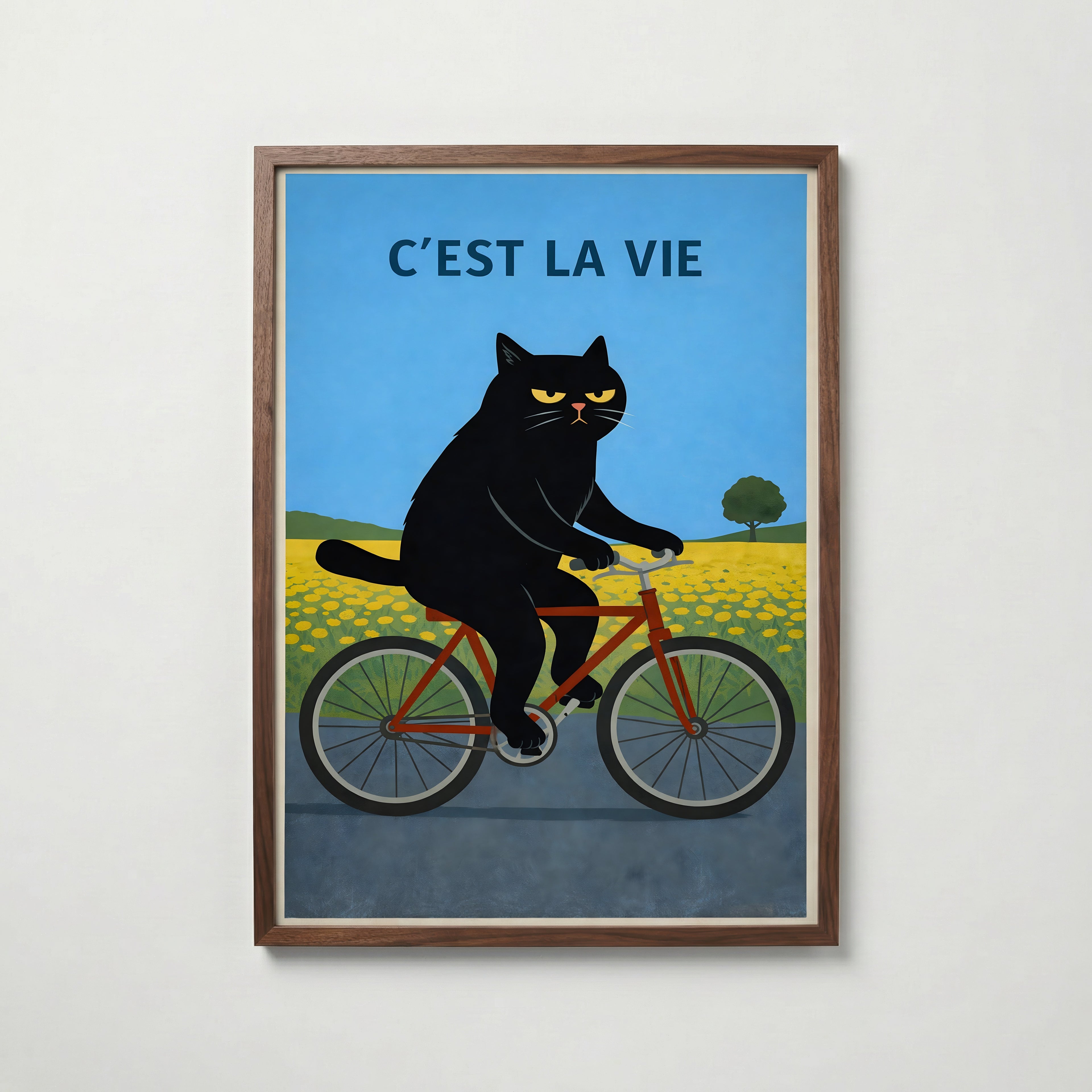 C’est La Vie Poster