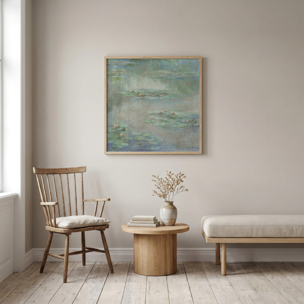 Claude Monet Waterlilies – se tillgängliga storlekar för din Bozetto poster i hög kvalitet