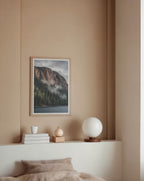 Cliffside Fjord II Poster