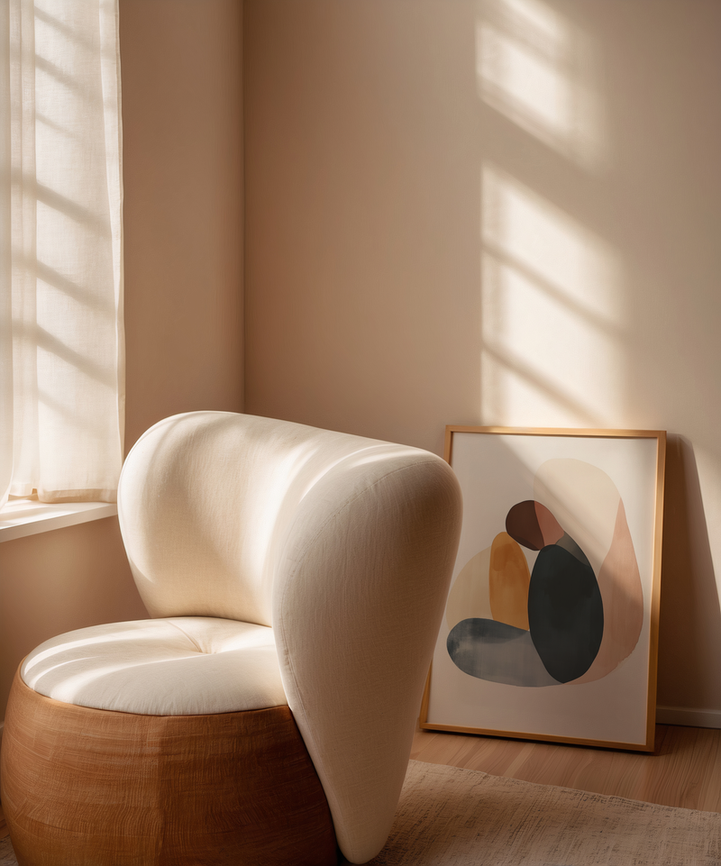 Abstract Embrace Poster