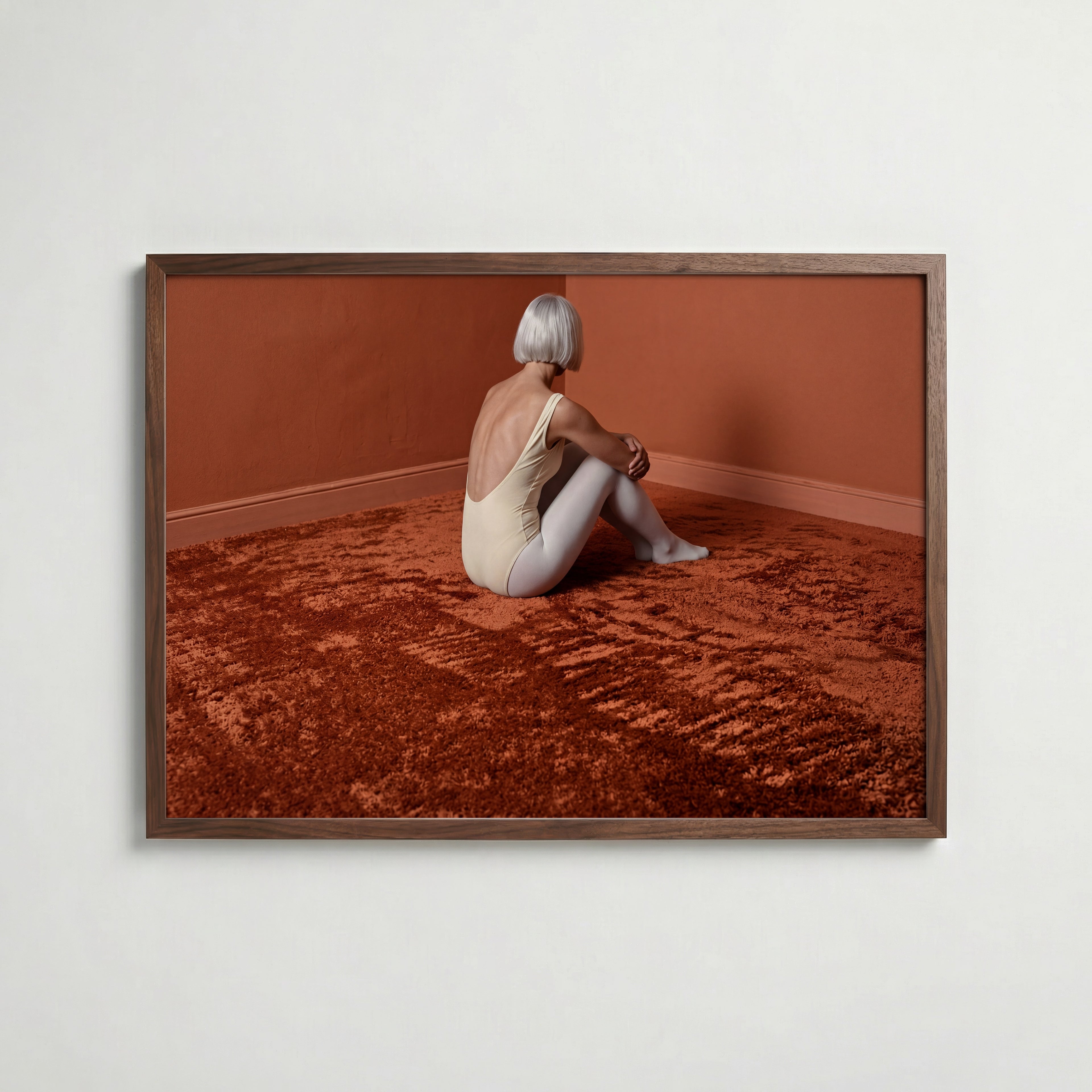 Copper Floor Poster i hemiljö