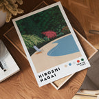 Hiroshi Nagai Garden Poolside Poster