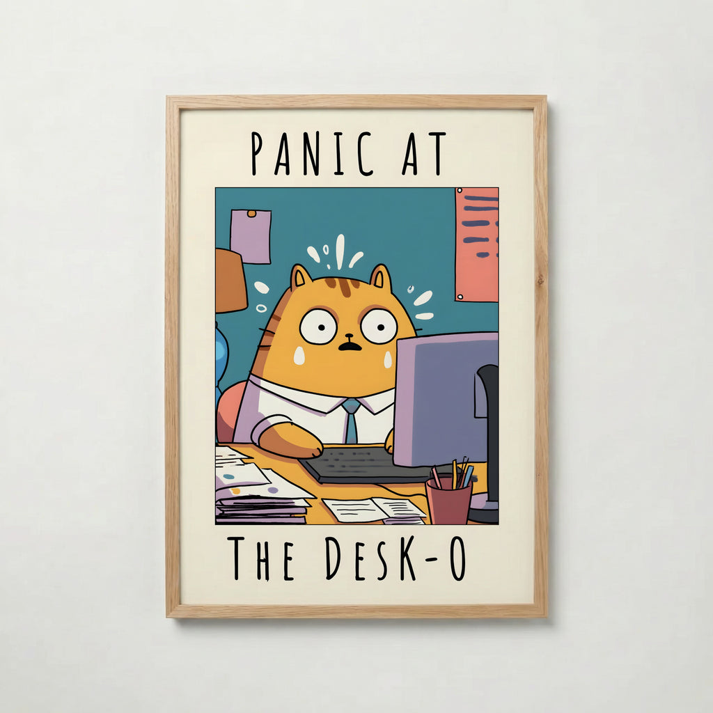 Corporate Panic Cat