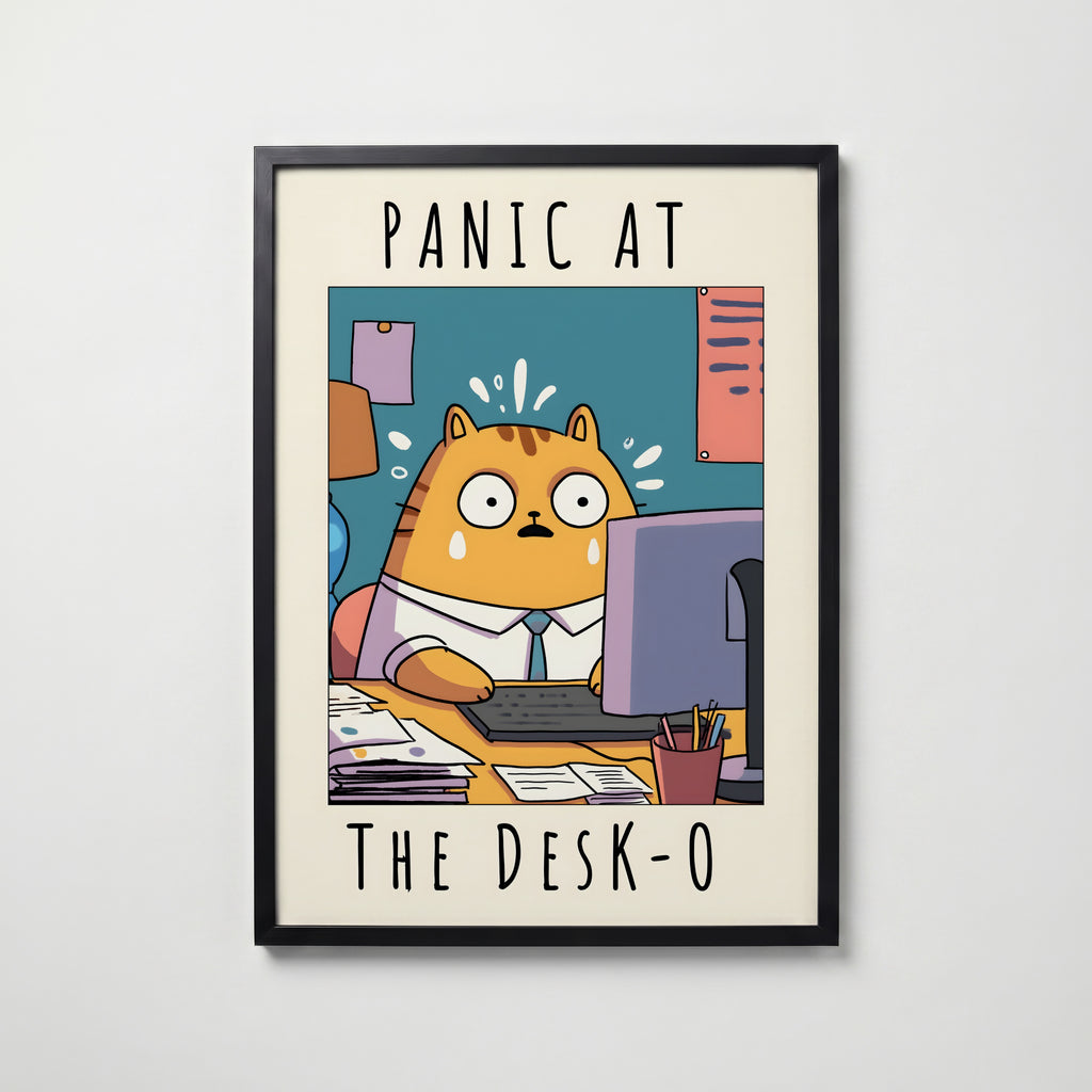 Corporate Panic Cat