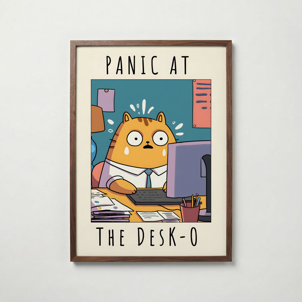 Corporate Panic Cat