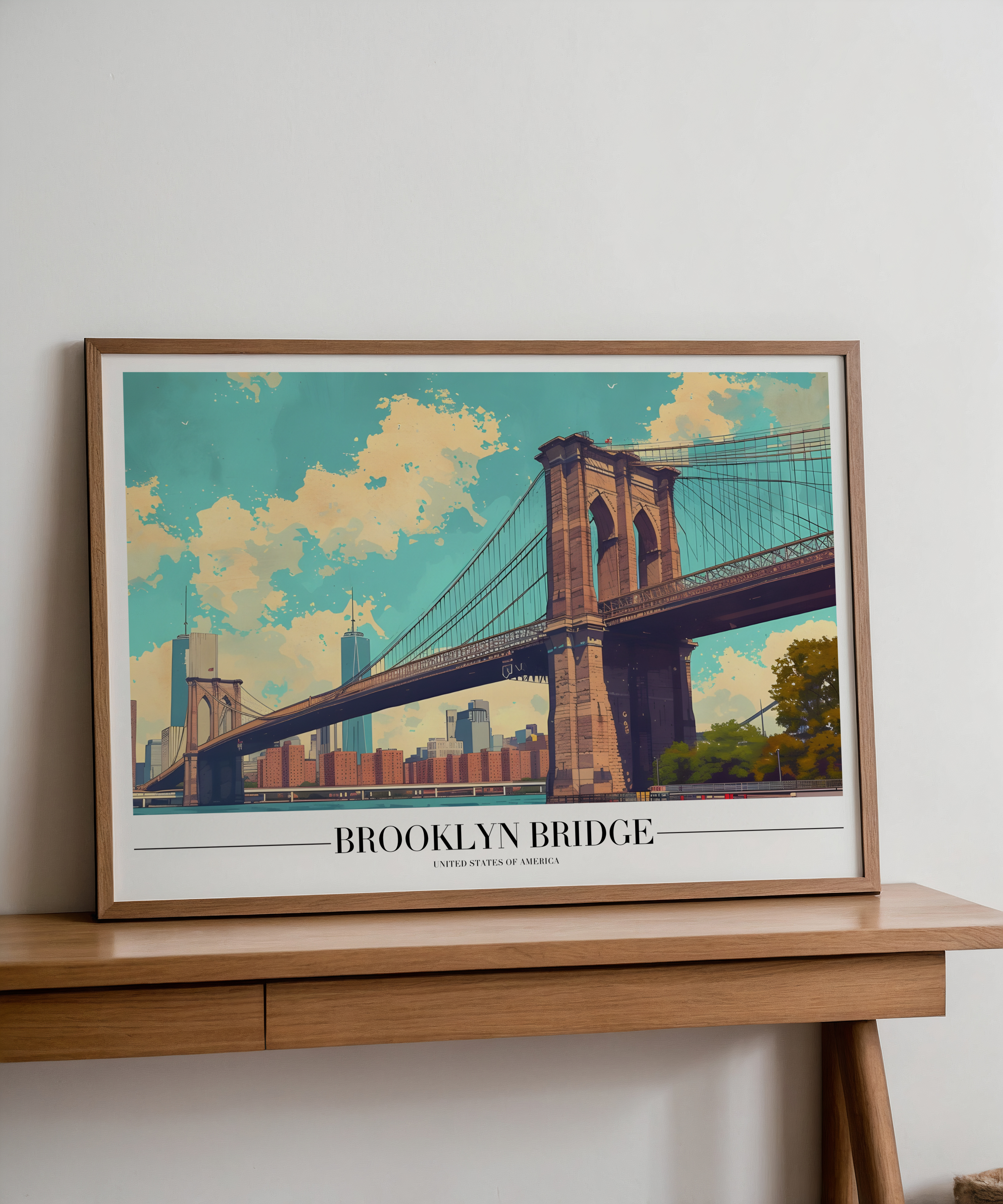 Brooklyn Bridge Poster