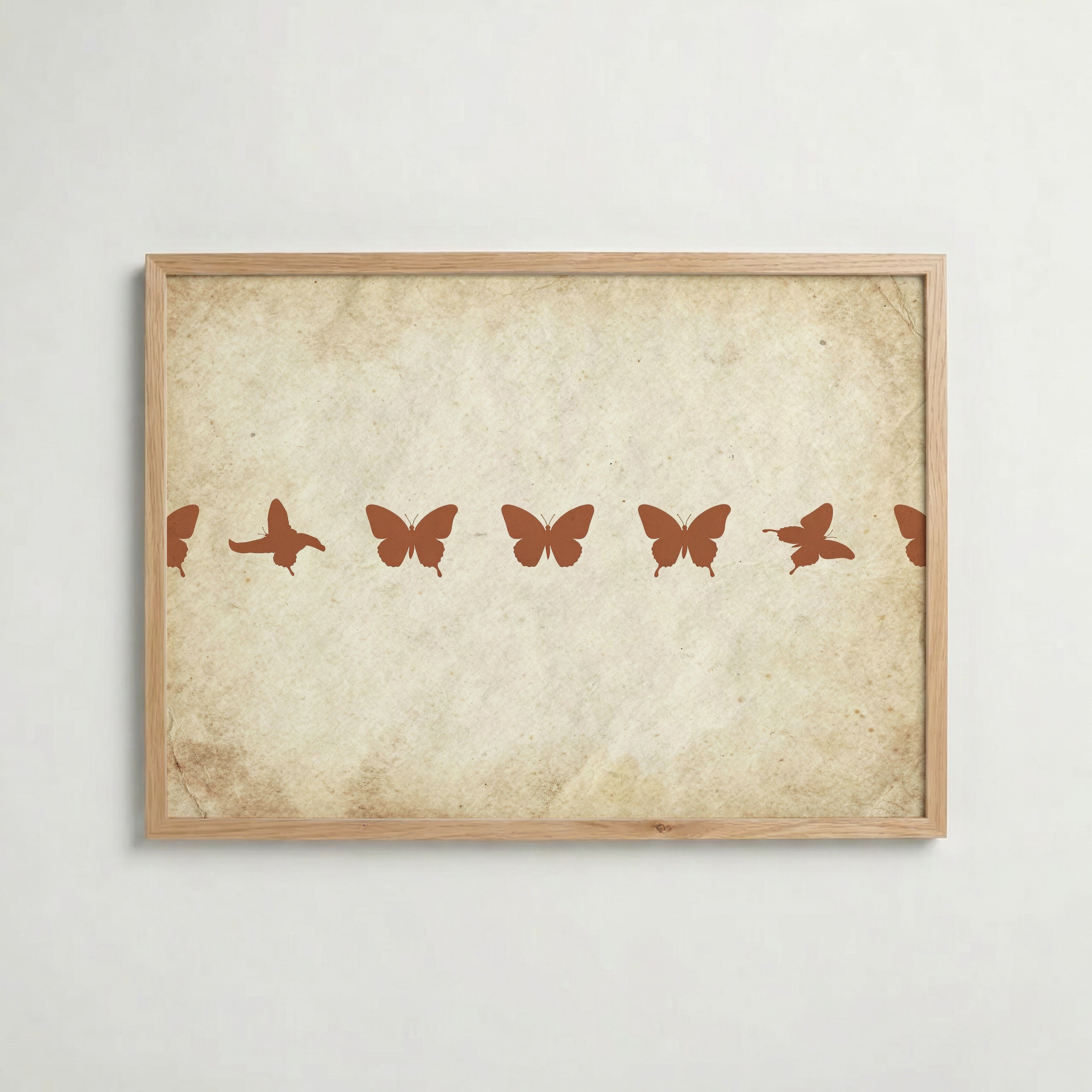 Drifting Butterflies Poster