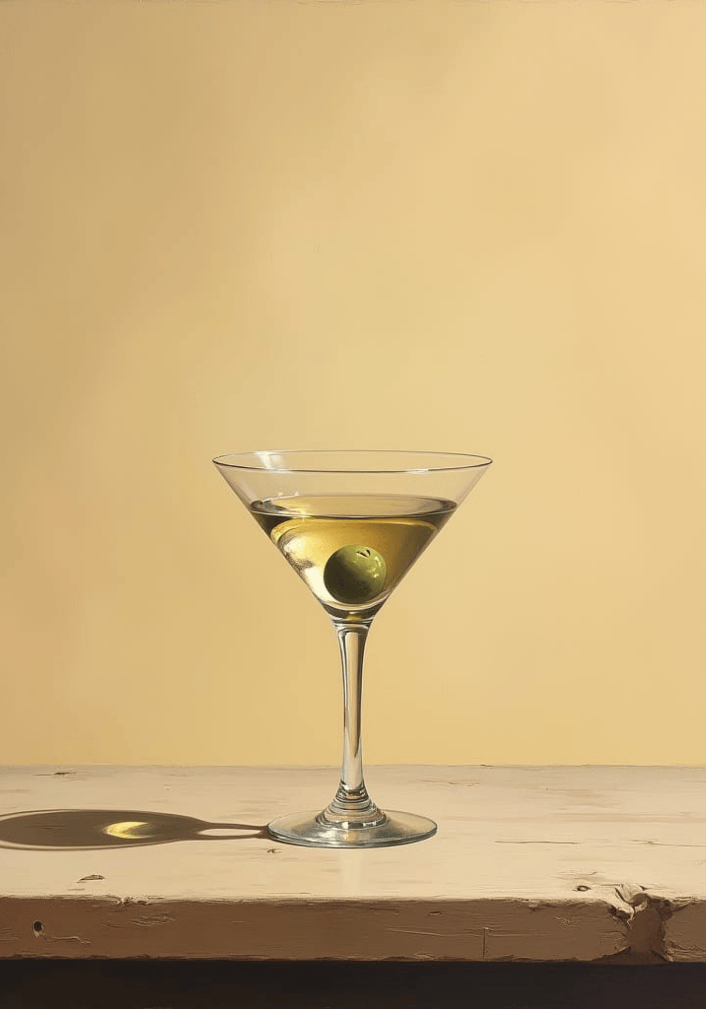Classic Simple Martini Poster