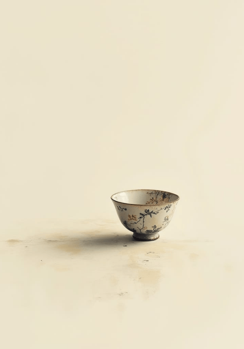 Vintage Ceramic Cup Poster