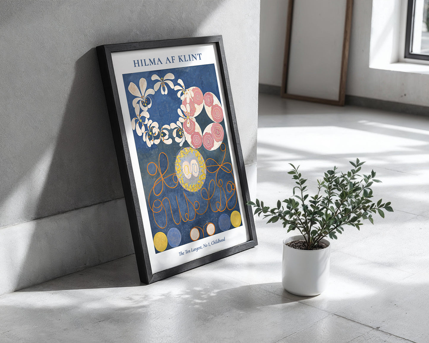 Hilma af Klint The Ten Largest No. 1 Childhood Poster
