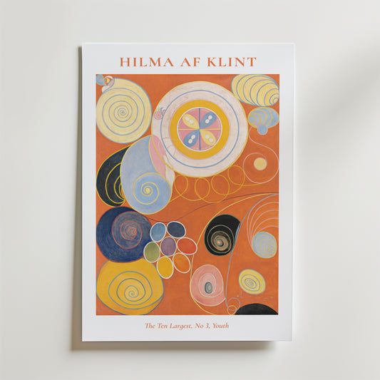 Hilma af Klint The Ten Largest No. 3 Youth Poster