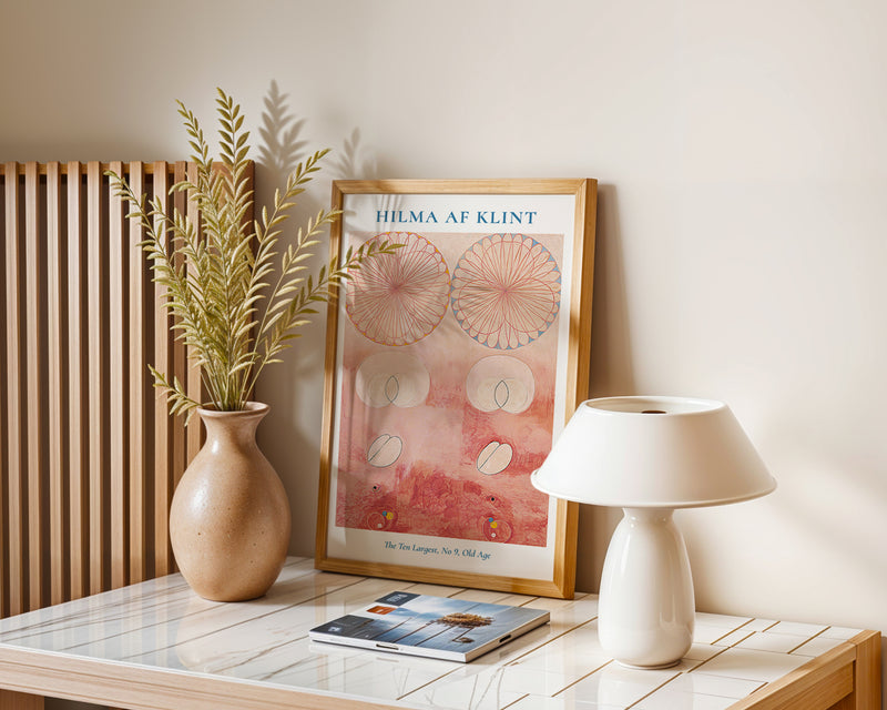 Hilma af Klint The Ten Largest No. 9 Old Age Poster