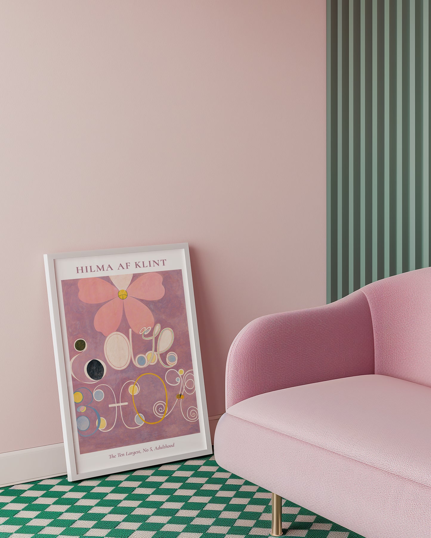 Hilma af Klint The Ten Largest No. 5 Adulthood Poster