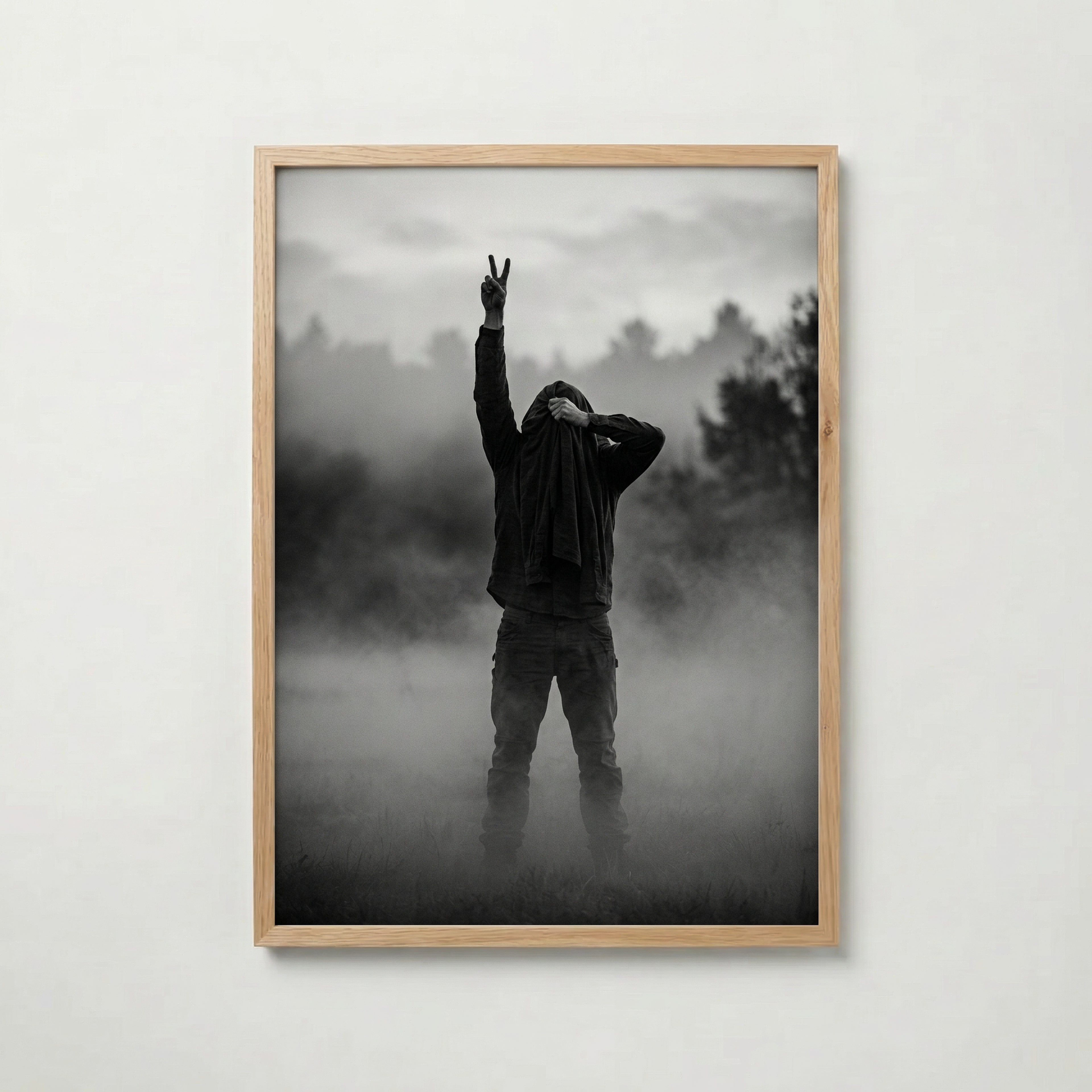 Fog Rebel Poster med ekram