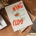 Wine and Dine Club Poster