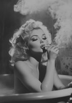 Smoking Elegance Poster