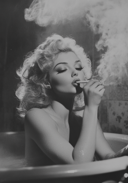 Smoking Elegance Poster