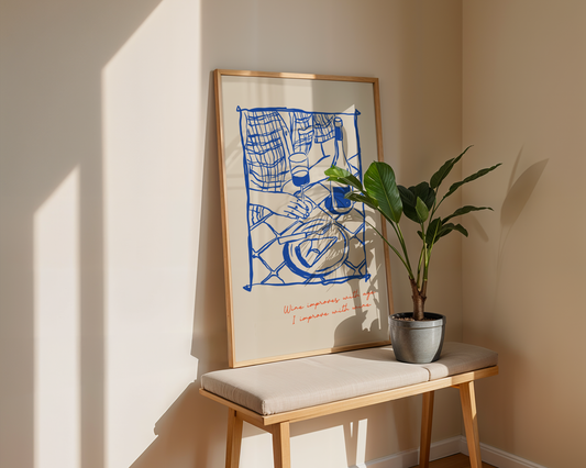 Better With Wine Poster