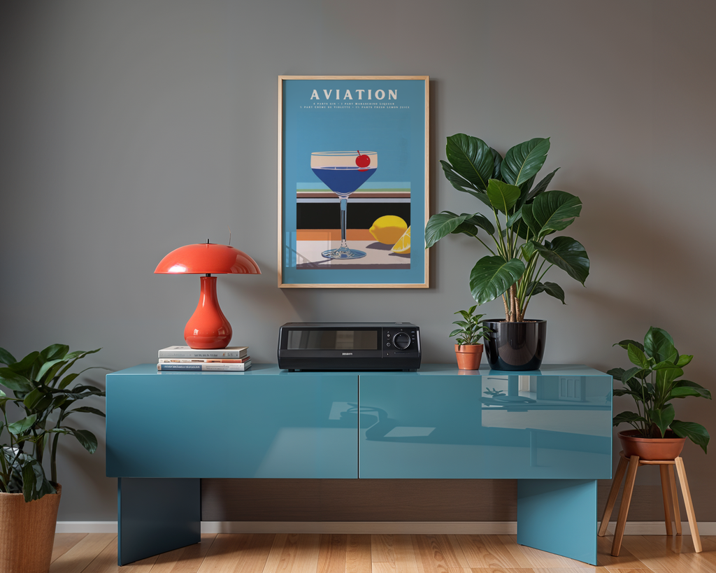 Aviation No.2 Drink Poster