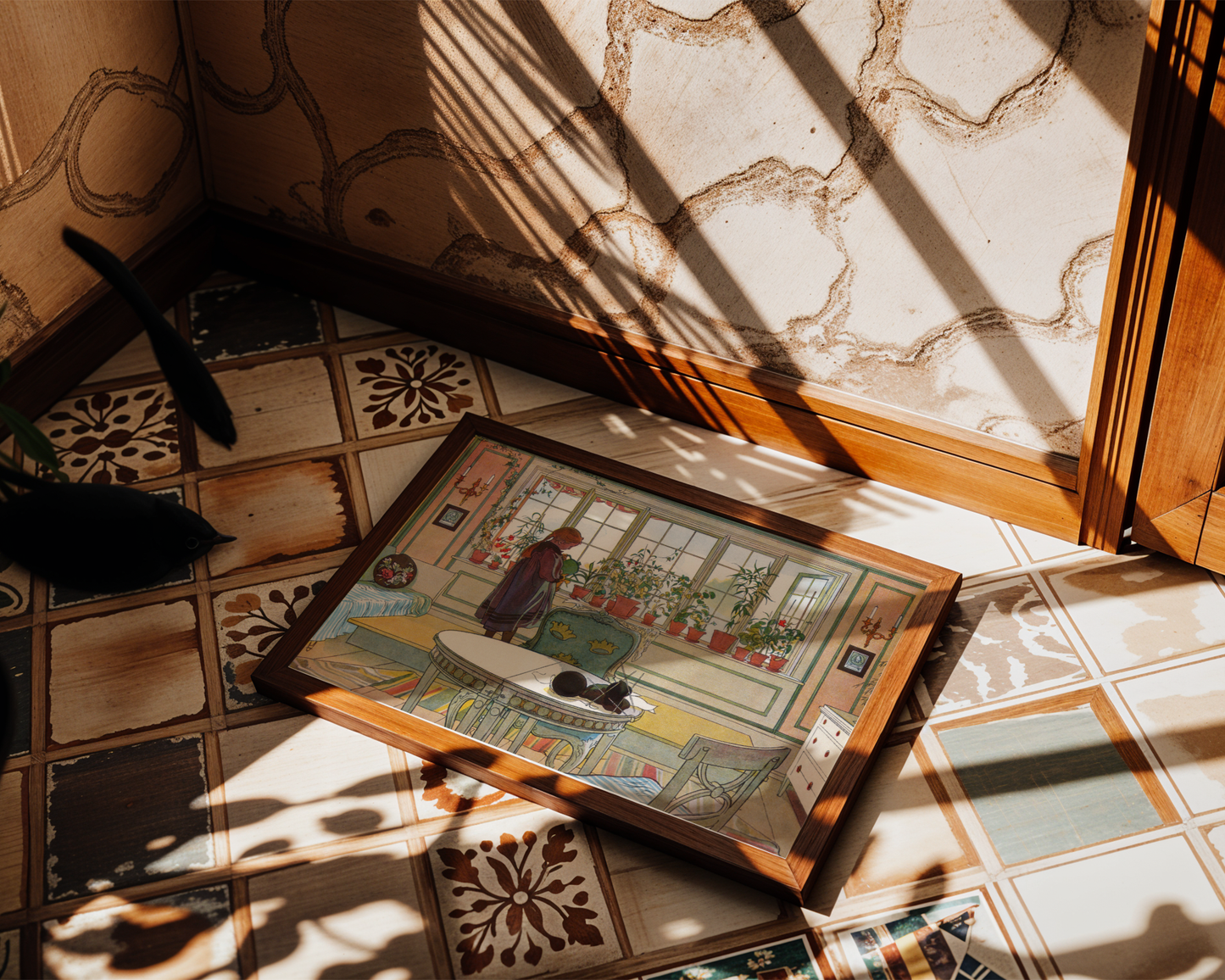 Carl Larsson Blomsterfönstret 1894 Poster