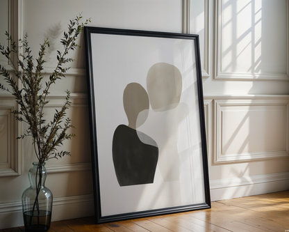 Subtle Figures in Motion Poster