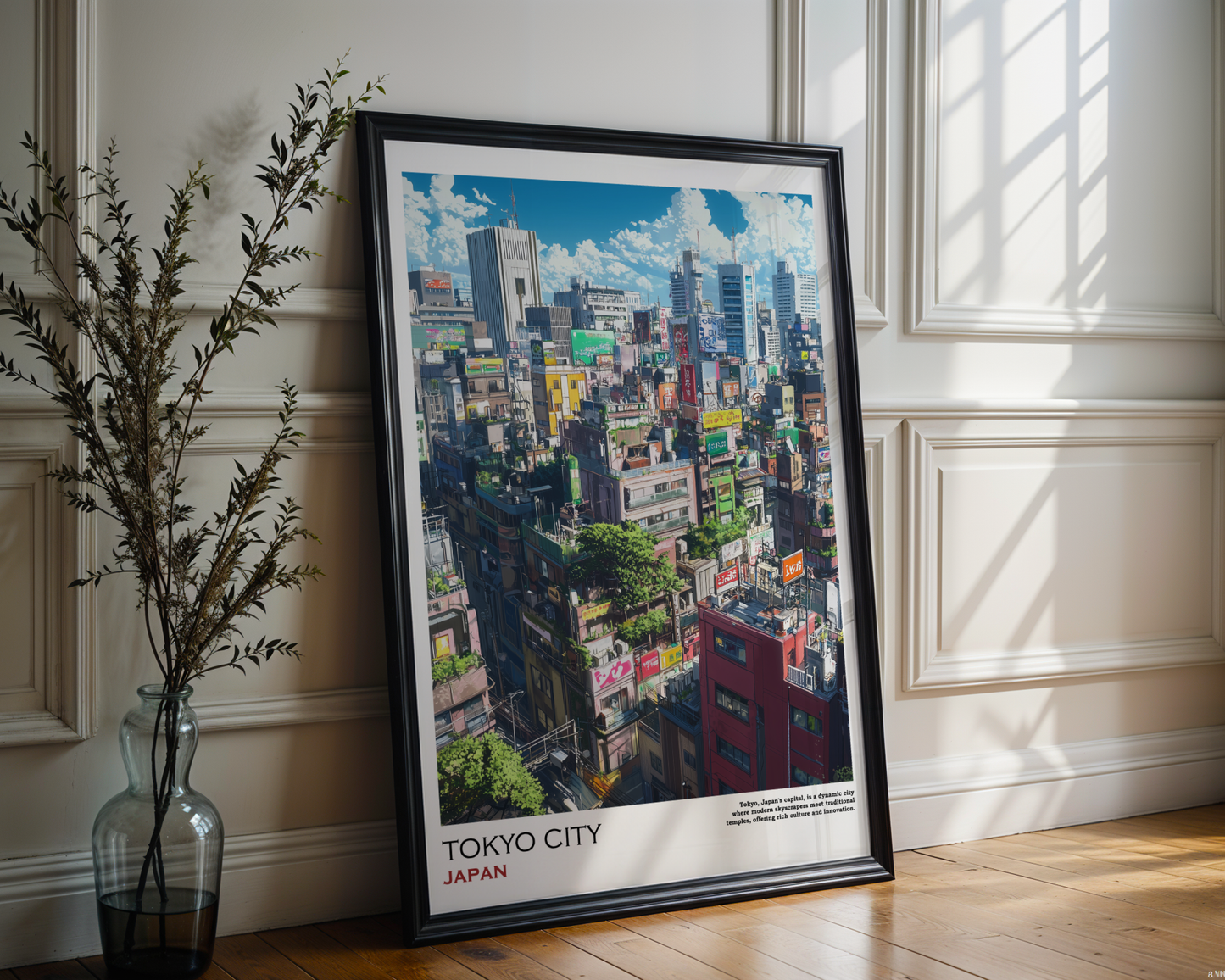 Tokyo City Japan Poster