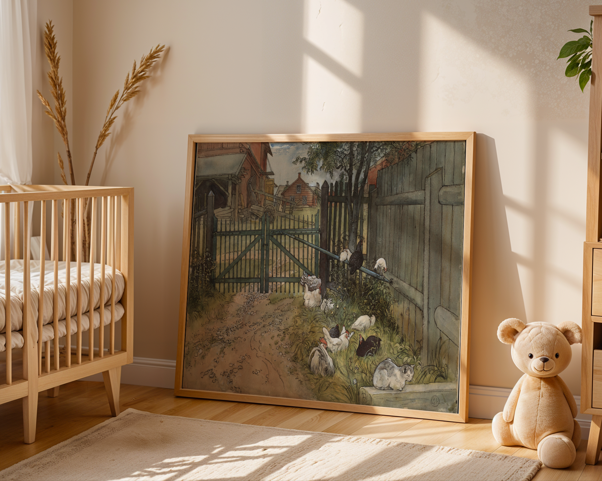 Carl Larsson The Bridge Poster