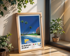 Hiroshi Nagai Summer Pool Calm Poster