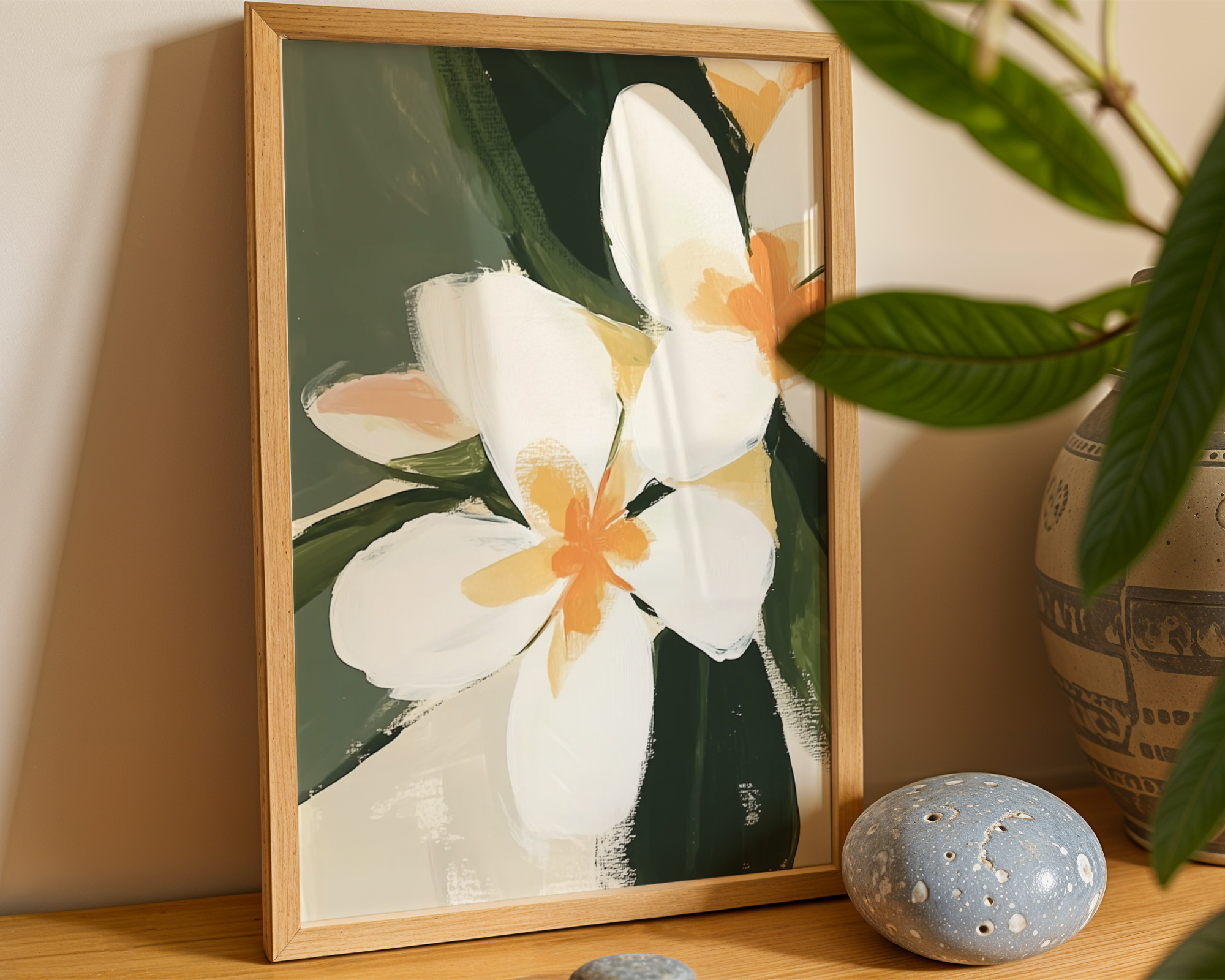 White Rose Bloom Poster