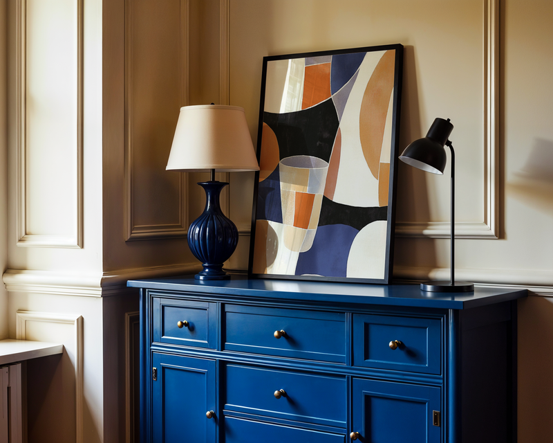 Abstract Shapes Poster