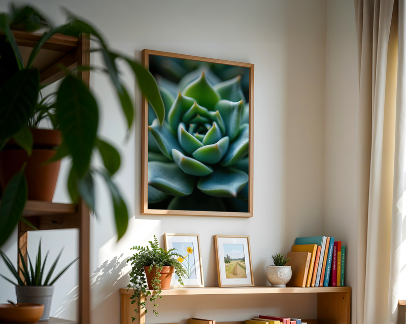 Nature's Geometry Poster