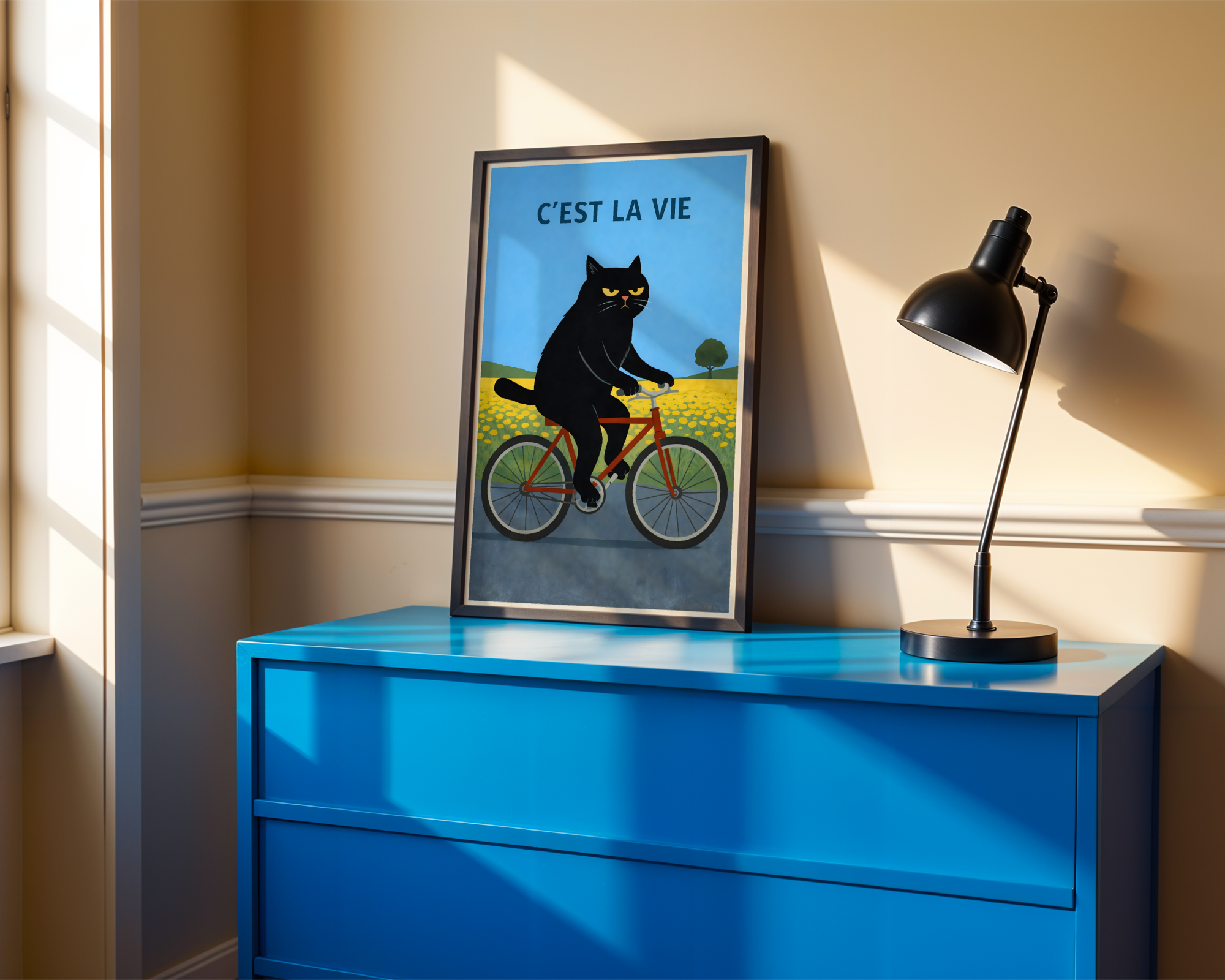 C’est La Vie Poster – poster på vägg inredning