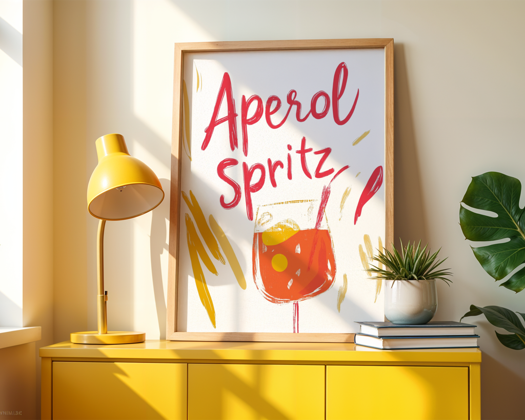 Retro Aperol Poster