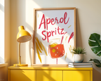 Retro Aperol Poster