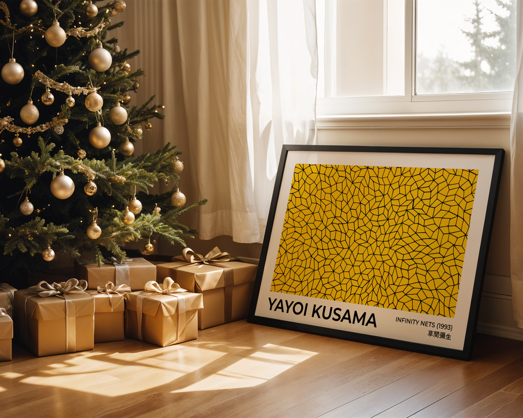Yayoi Kusama – Infinity Nets (1993) Poster