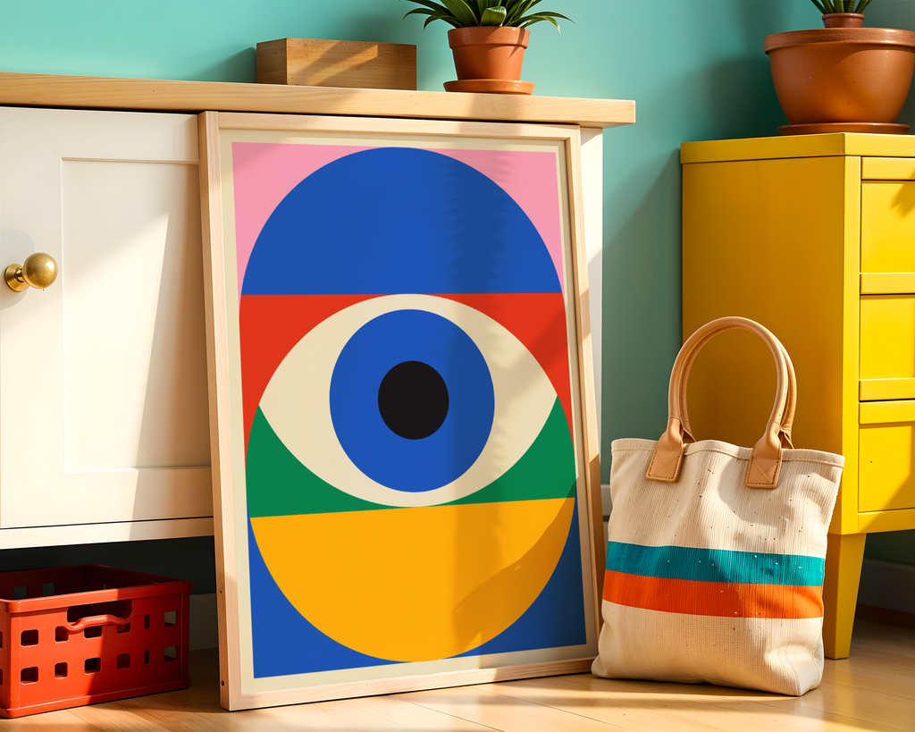 Bauhaus Eye Poster