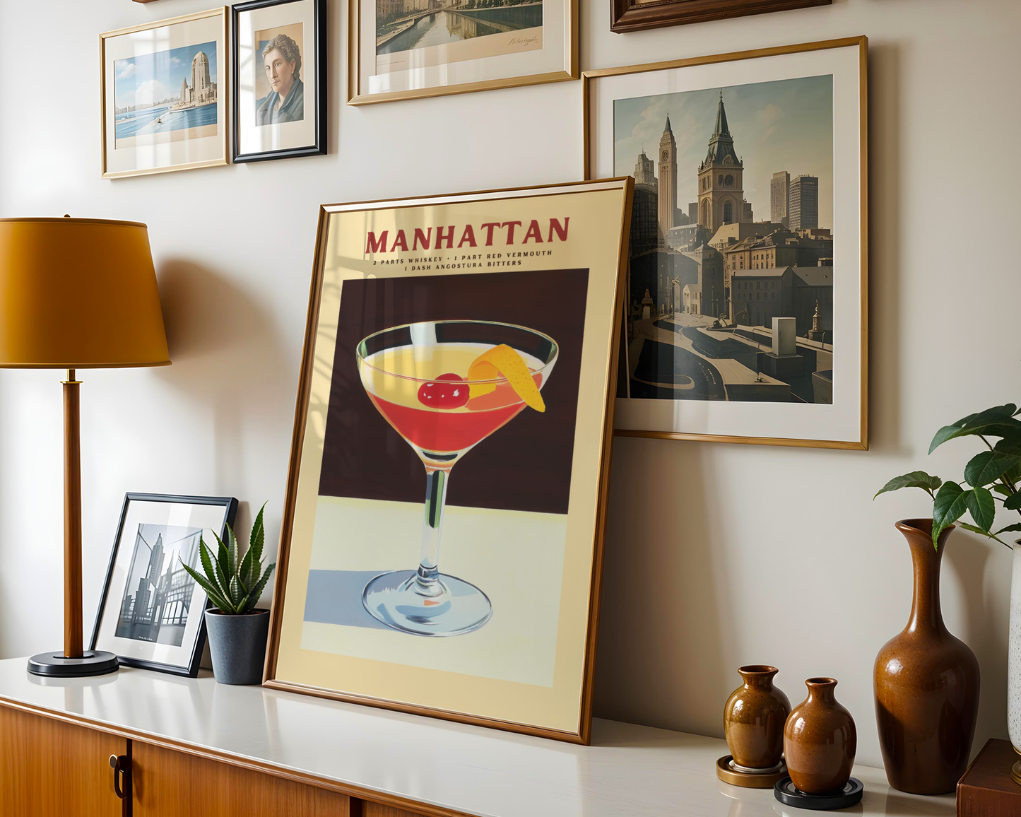 Manhattan Drink Poster