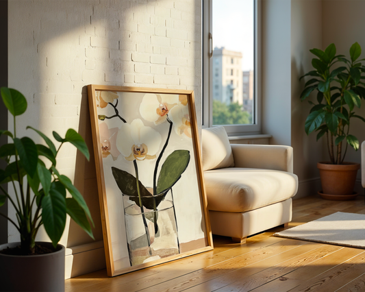 Wild Daisy Field Poster