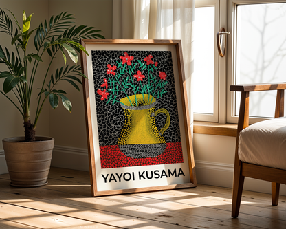 Yayoi Kusama Petal Rhythm Poster
