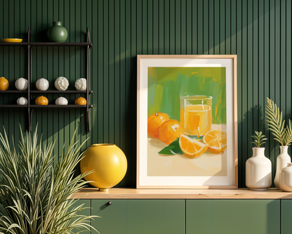 Orange Juice Poster
