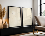 Abstract Beige Poster