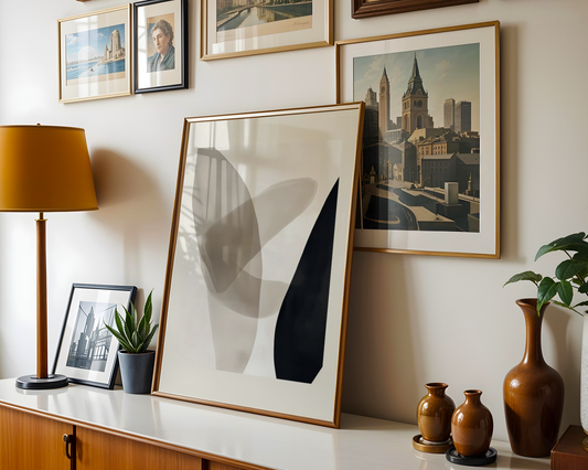 Abstract Flow Poster