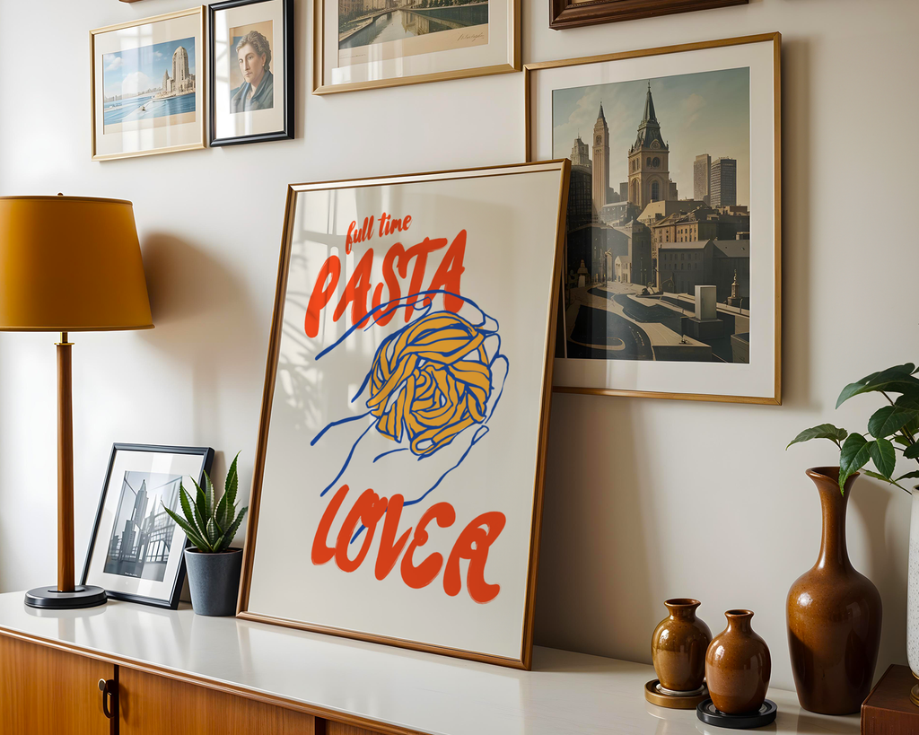 Full With Pasta Poster